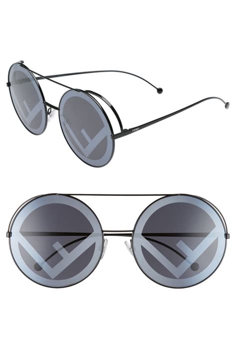 fendi sunglasses round